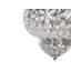 Khalili 1 - Light Silver Crystal Pendant