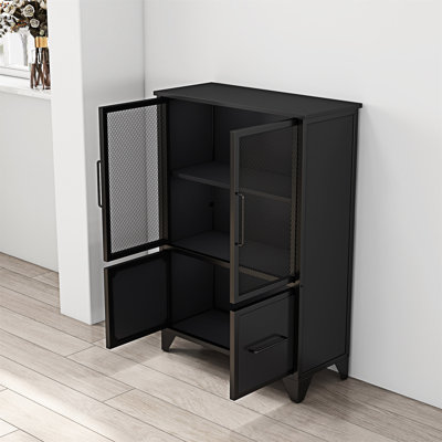Storage Cabinet Sideboard With Adjustable Shelf