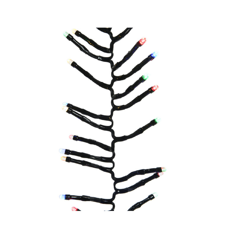 LED String Lights, 5.6" H x 5.6" W x 2.5" D, Multicolored