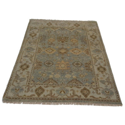 Oriental Area Rug in Blue