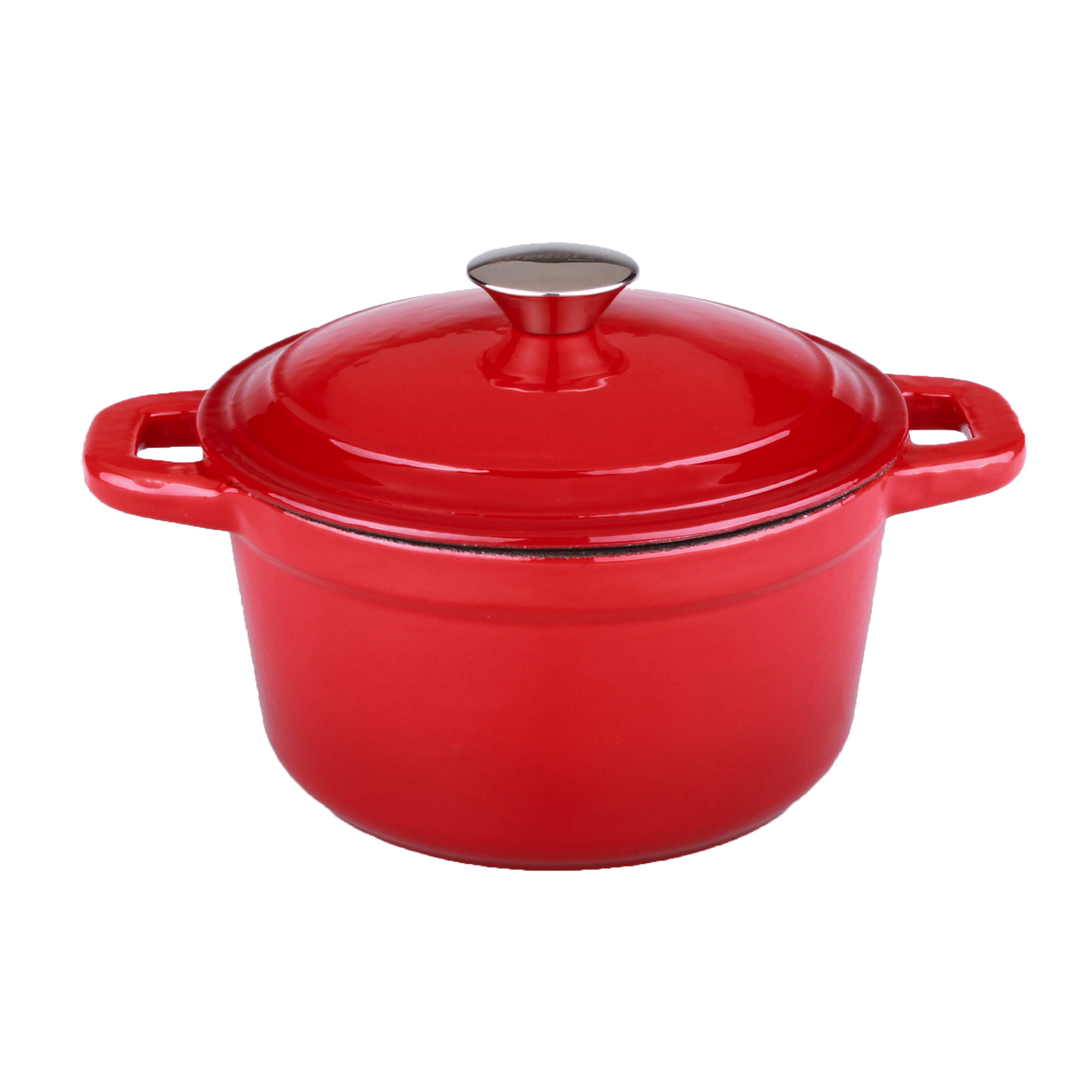 Tramontina Enameled Cast Iron 7-Qt. Covered Round Dutch Oven - Red
