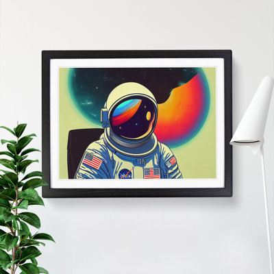 Colourful Astronaut Vol.1 - Framed Print