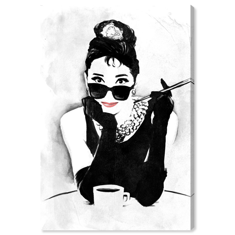 « the look of a lady », impression, Toile tendue, H 15 po x l 10 po x P 2 po