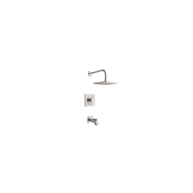 Complete Shower System, Brushed Nickel