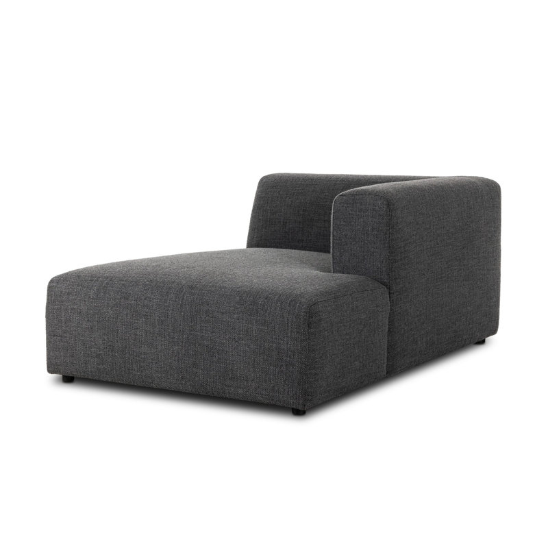 Lawndale RAF Chaise PC-Saxon Charcoal