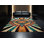 Tapis noir moelleux et éclectique à motif d'étoiles en peluche douce et moelleuse de couleur Dykstra