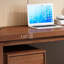 Bureau rectangulaire en bois massif brun noisette-187666254-187666256