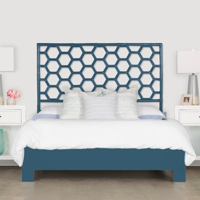 Honeycomb Open-Frame Headboard