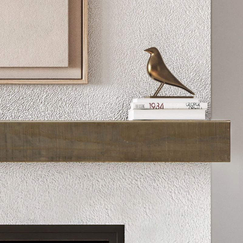Country Living 72" Stockbridge Wood Fireplace Mantel Shelf, 72