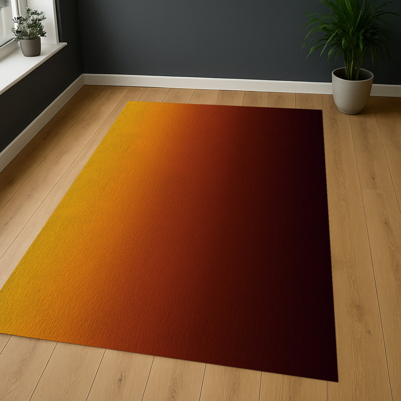 Abstract Area Rug, Runner 70 x 140 cm