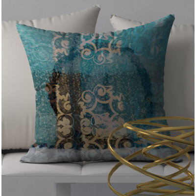 Housse de coussin décoratif carrée « préférer beats »