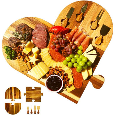 Large Cooked Food Platter Set