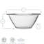 Mr Chef Glass Nesting Mixing Bowl-55784182