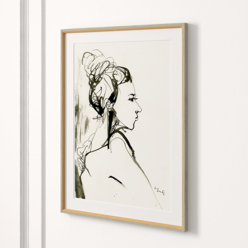 Profile Sketch Giclee Print by Yuki Osada