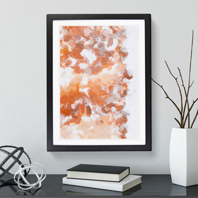 Desire the West Abstract - Framed Print