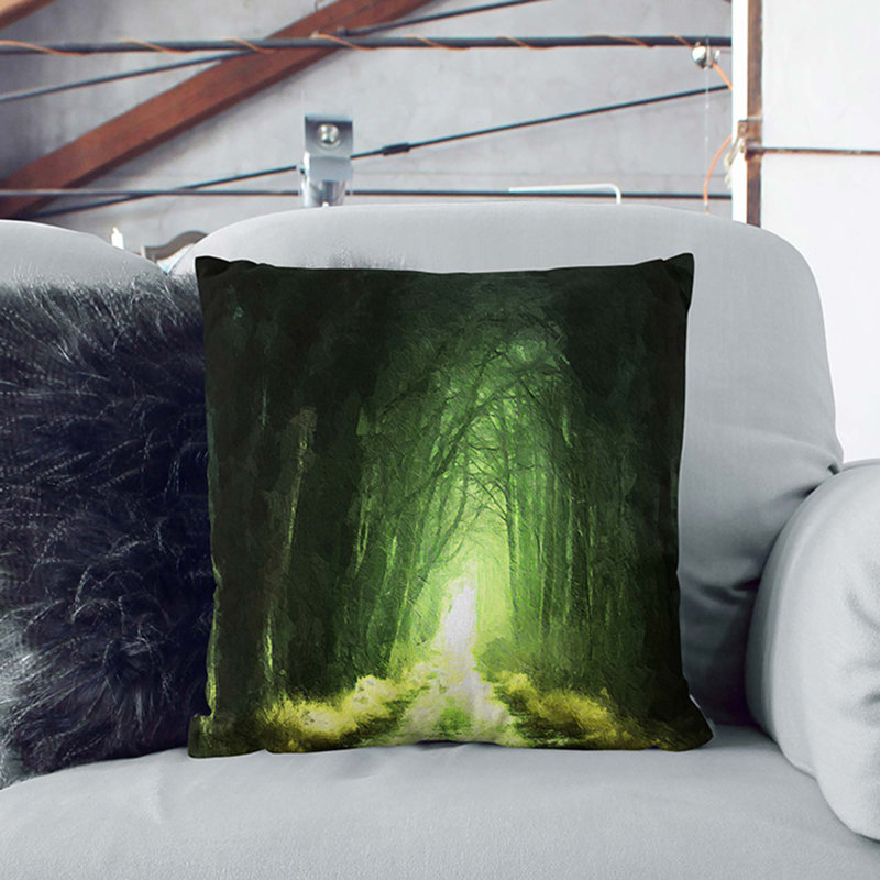 Square Throw Cushion, 55cm H x 55cm W x 20cm D