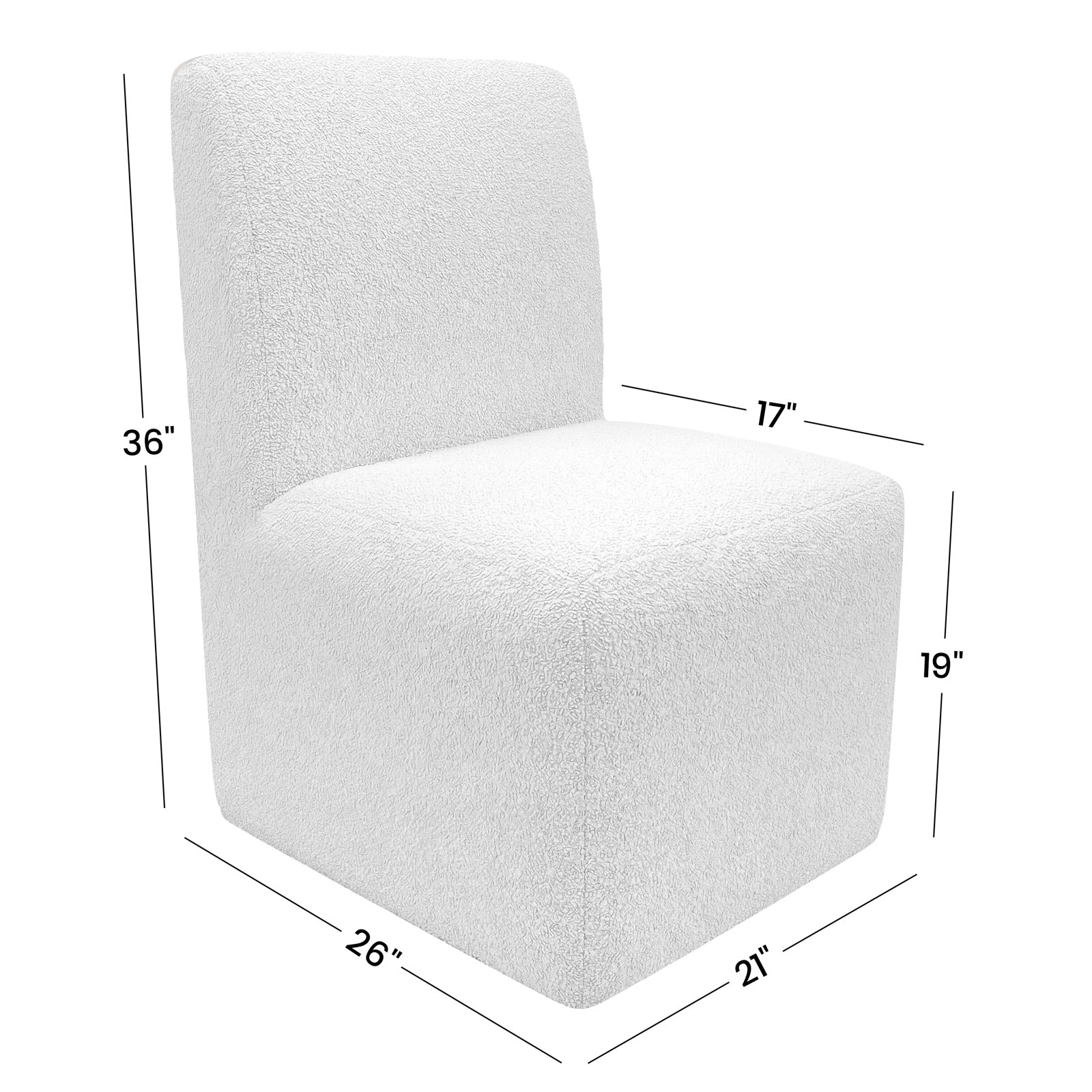 Praia Sunbrella® Boucle Patio Dining Chair