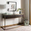 Lampe de table blanche / transparente de 20,5 po Chaena