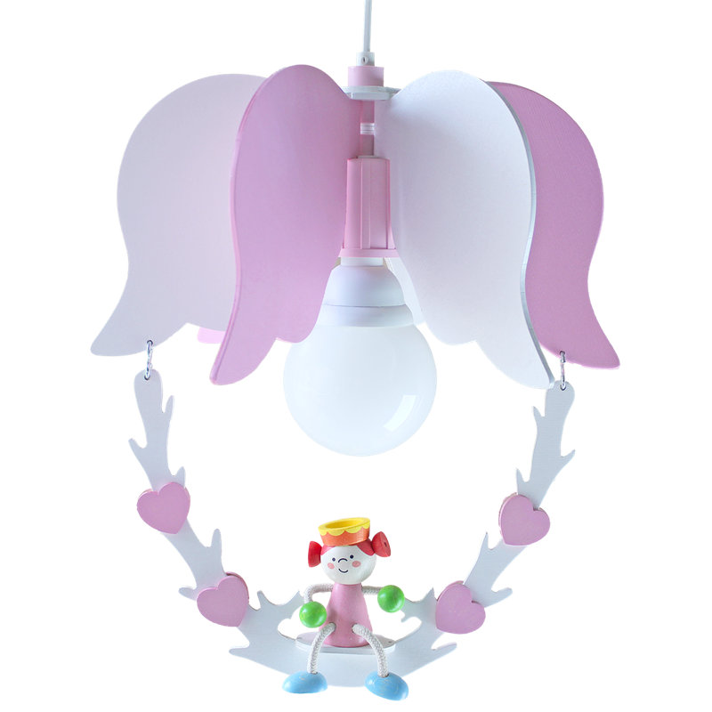 Aleppo 1 - Light Pink Geometric Pendant