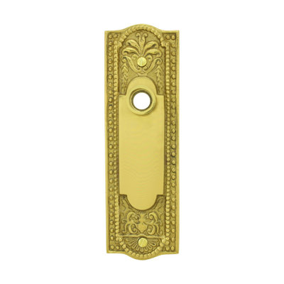 Solid Beaded Door Back Plate
