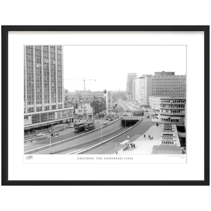 Croydon, The Underpass C1965 by Francis Frith - Single Picture Frame Print, 28cm H x 36cm W x 2.3cm D