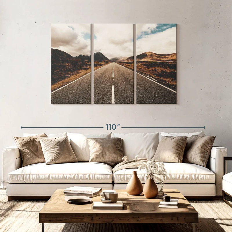 Mehar Glencoe Open Road, 48" H x 74" W