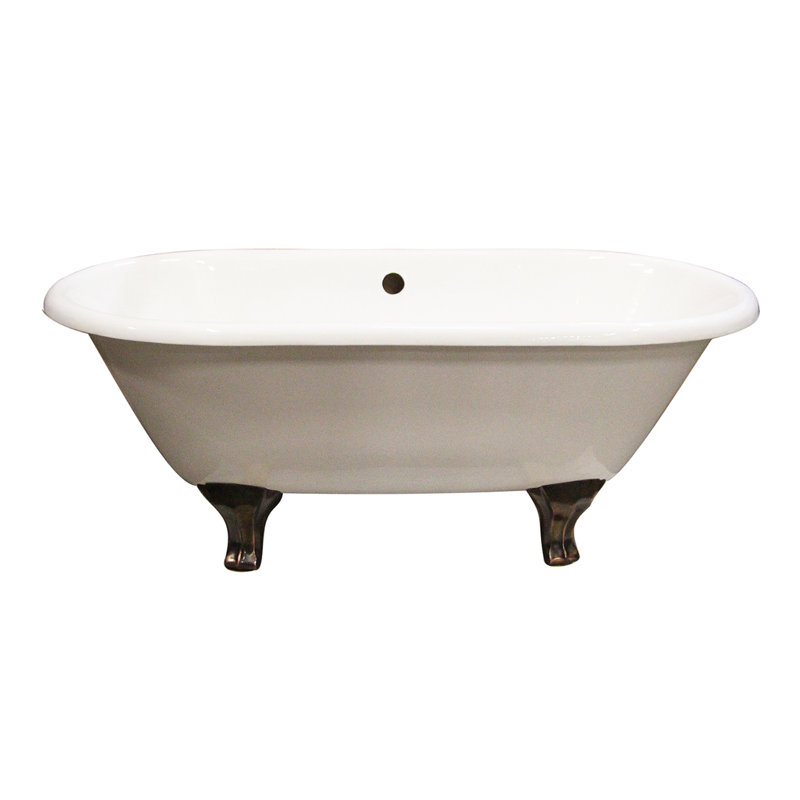 60'' x 30.12'' Soaking Cast Iron Bathtub