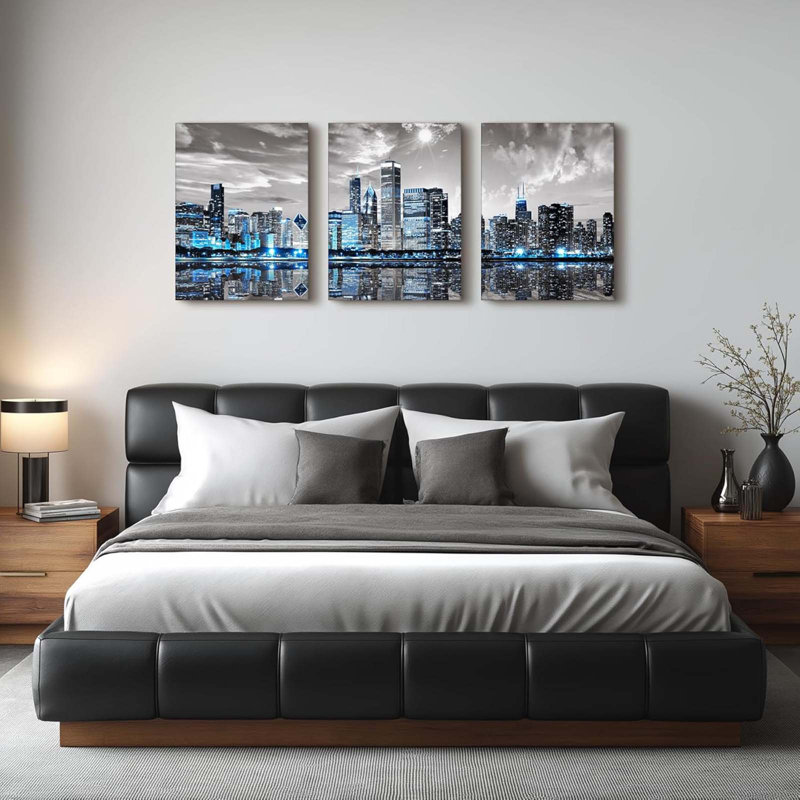 3 Piece Wrapped Canvas Print