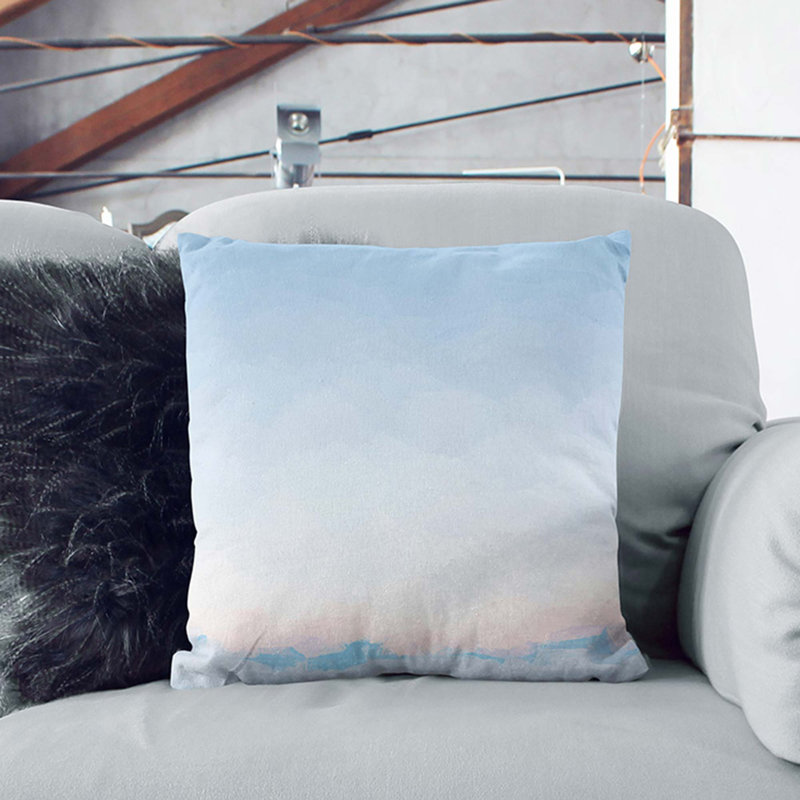 Square Throw Cushion, 40cm H x 40cm W x 15cm D