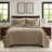Queen 3 Piece Luxurious Oversized Quilt Set-124032527