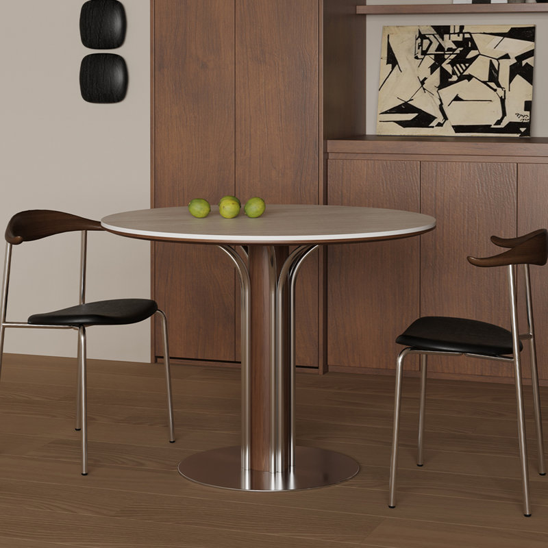 Table de salle à manger, H 29,53 po x L 35,43 po x l 35,43 po