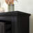 28" Painted Nightstand With 3 Drawers-1239920915