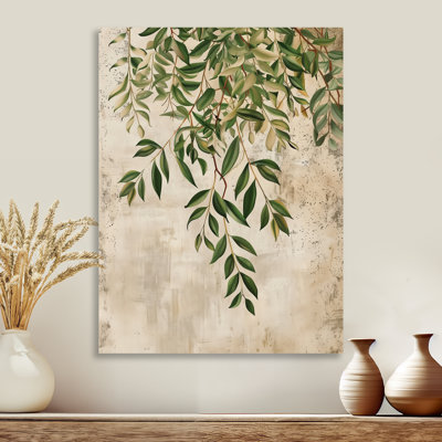 Green Plant Botanical Plant Vines - Plants Wall Art Living Room