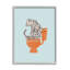 «Stupell Industries Cheetah on Bathroom Bathroom», art mural par Lanie Loreth-91306938