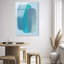 Teal Gradients Print by Oliver Gal-939223456-940437121
