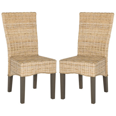 Chaise d'appoint en rotin Belmoor