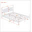 Cadre de lit plateforme en bois de style rétro avec sommier à lattes en bois durable et design classique pour un sommeil confortable-1051318313-1051318314