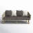 66'' Wide Patio Sofa with Cushions