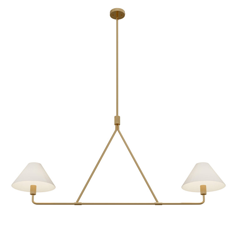 Ackerson 2 - Light Dimmable Linear Chandelier