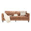 Palardy 4 Seater Faux Leather Sofa-1386607732