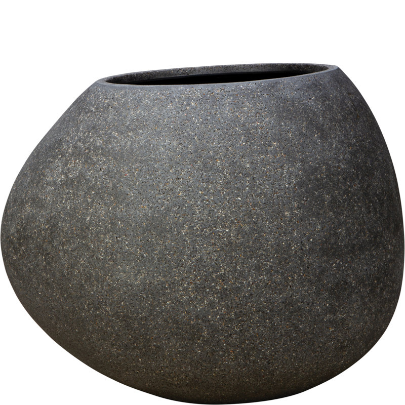 Jardinière de roche légère de 26 po - Sable gris, Gris