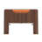 Queen Size RGB LED Storage Headboard with Charging Station, App & Remote Control, Wood Frame, Headboard Only-133222792