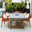 Rectangle Concrete Smokeless Fire Pit Table-560140997