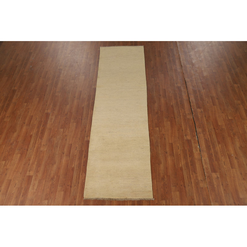 Tapis de couloir moderne fait à la main Gabbeh 3 x 10