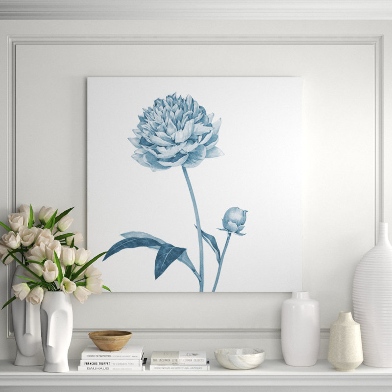 Plants & Flowers Print by Barclay Butera, 24" H x 24" W, Image Brush Gel