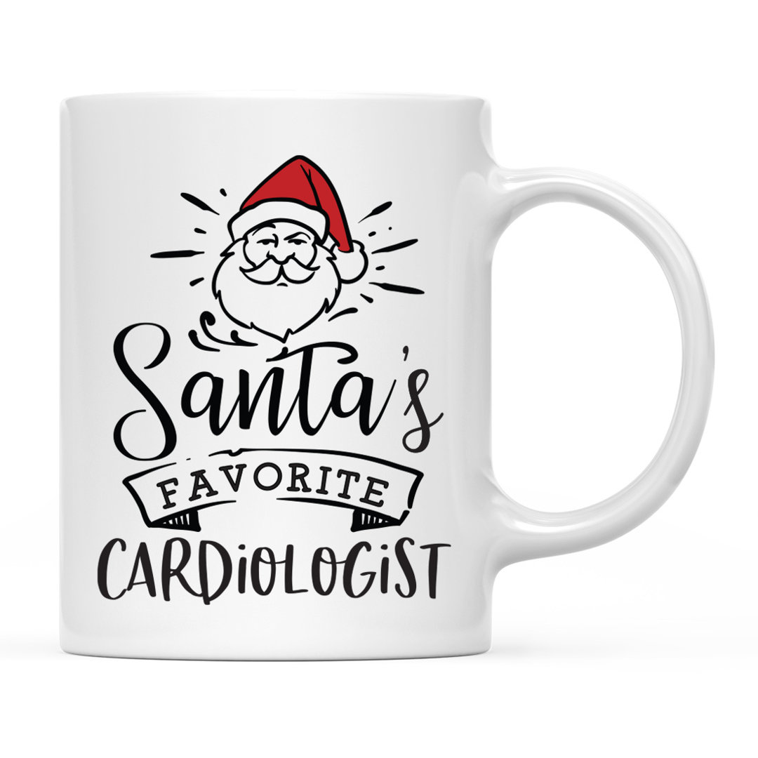 Santa's Favorite Cardiologist Coffee Mug Koyal Wholesale