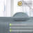 Kal 100% Cotton Sheet Set-524296688-524296691