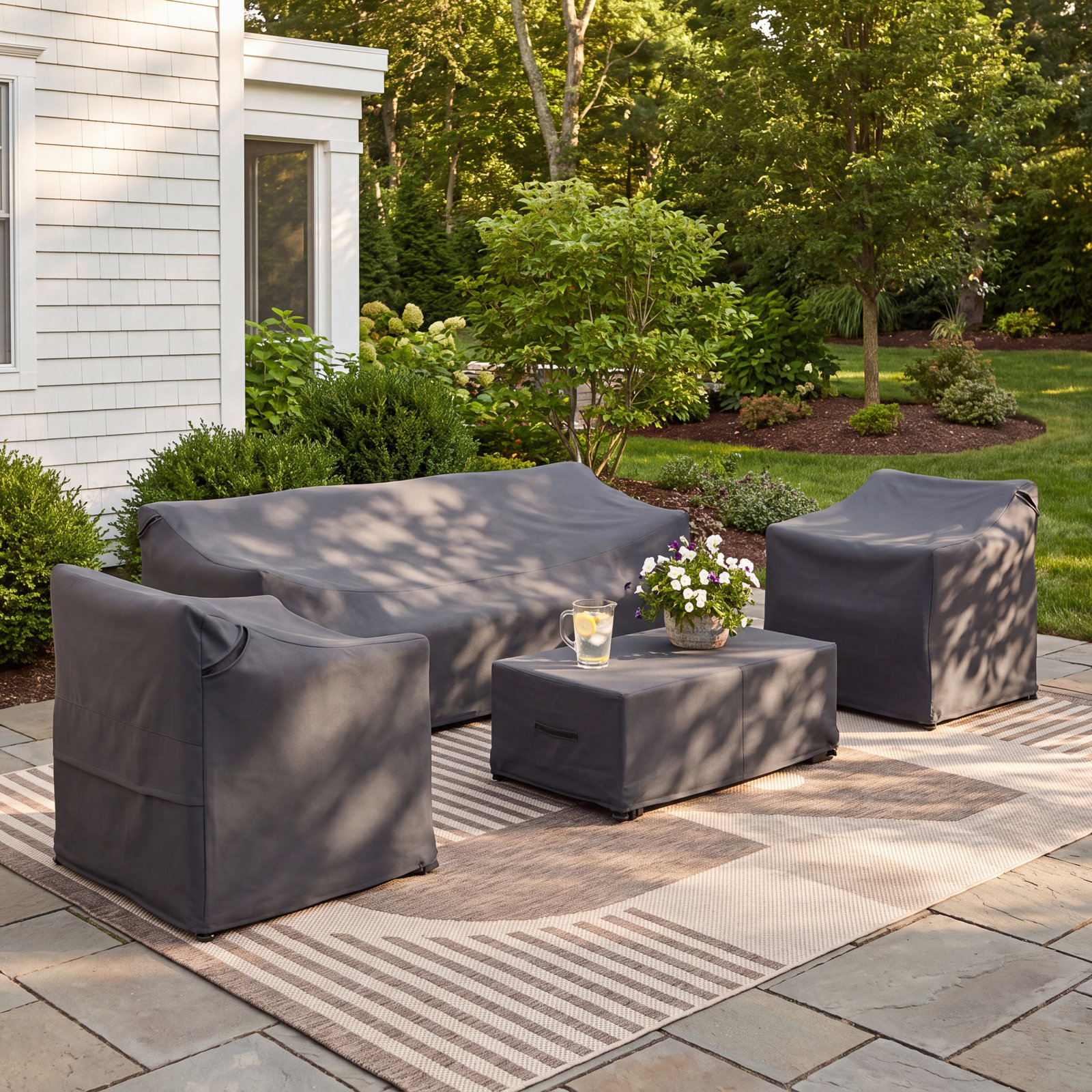 Outdoor Patio Conversation Set Cover