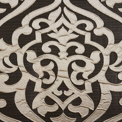 Ensemble de couette 8 pièces en damas brodé jacquard, taille King