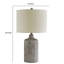 Lampe de table noire antique 25 po Leilani
